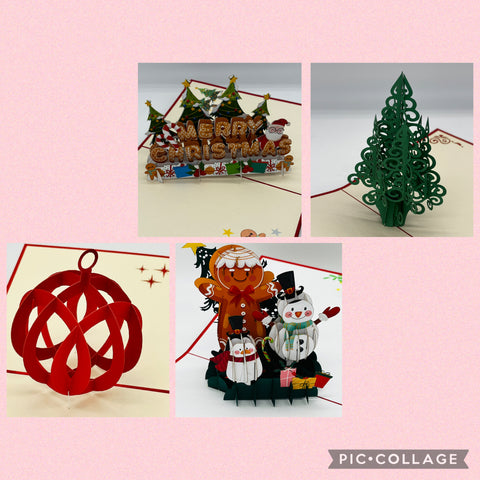 Christmas 4 card bundle 4